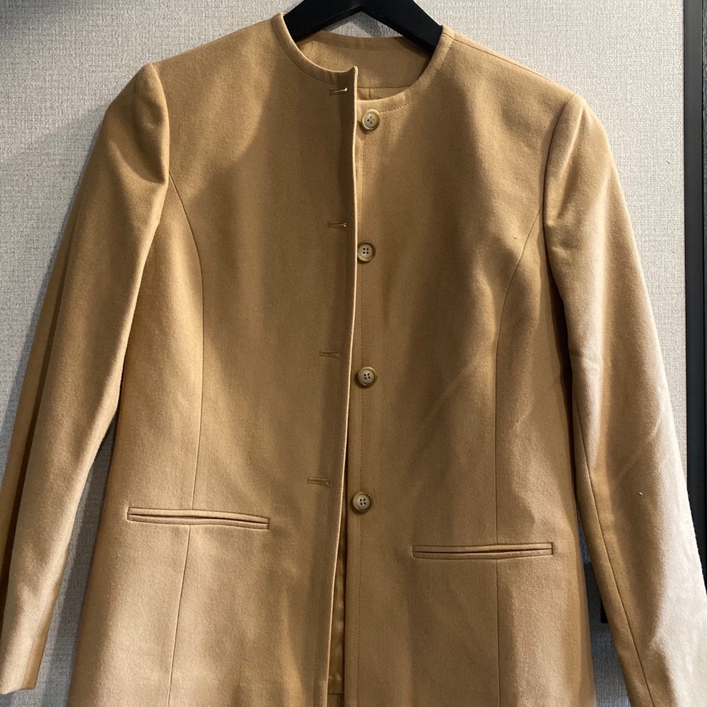 Pendleton Virgin Wool Women’s Coat Beige Small